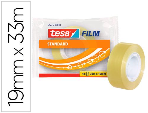 Fita adesiva tesa standard 33 mt x 19 mm , Tesa , 39143 , 4042448049605